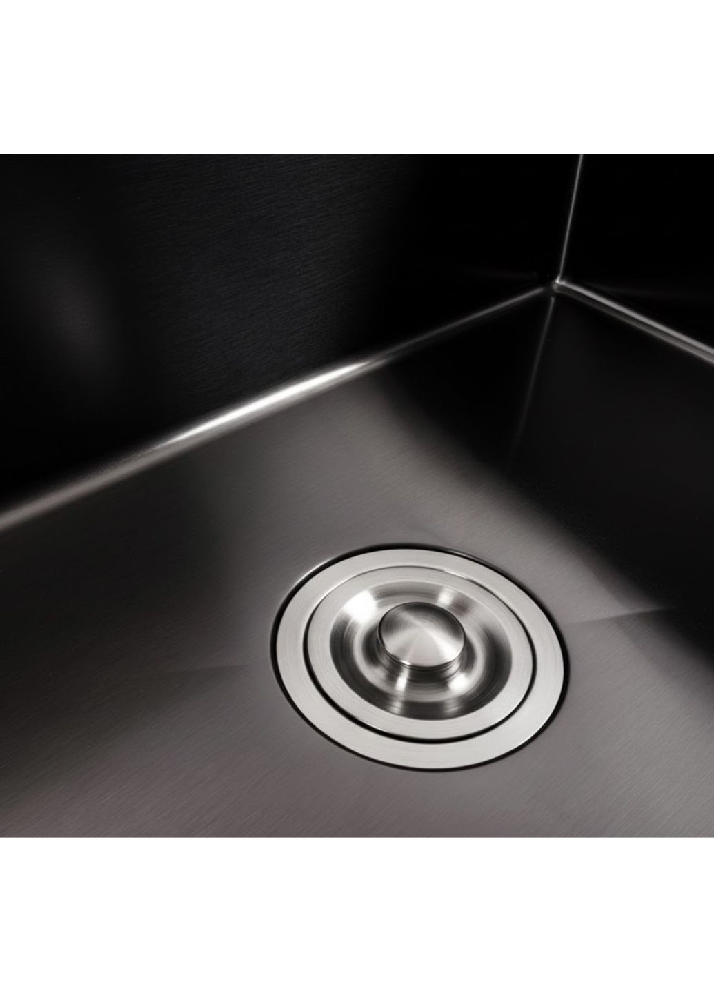 Кухонна мийка 65*45 PVD чорна Handmade (3,0/1,5) Valeso (364359071)