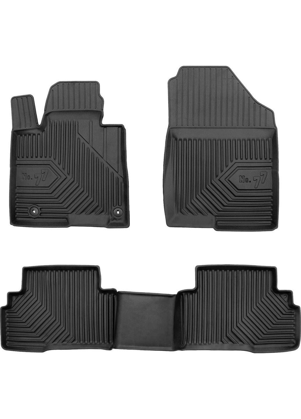 Гумові килимки No77 для Hyundai Tucson (mkIV) 2020→ (гібрид) (FG 77427624) Frogum (361240877)