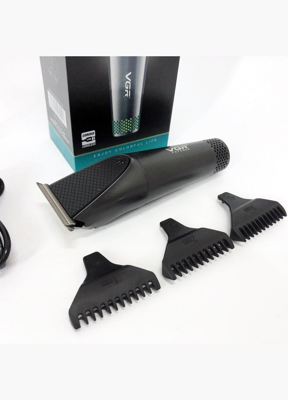 Машинка для стрижки V-925, Профессиональная беспроводная машинка для стрижки волос, усов, бороды VGR (364665527)