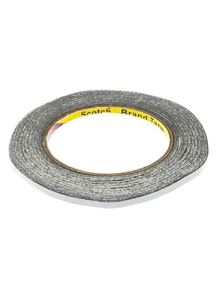 Скотч двосторонній 3M чорний 5мм x 25м MaYuan (322707087)