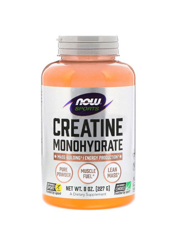 Креатин Creatine Monohydrate 227 g Now (279233512)