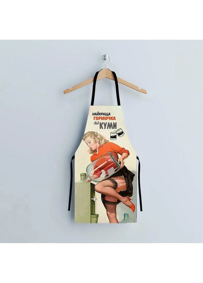Фартук 3D Лучшая водочка 4174 17571 80х60х24 см FlexDress (324267743)