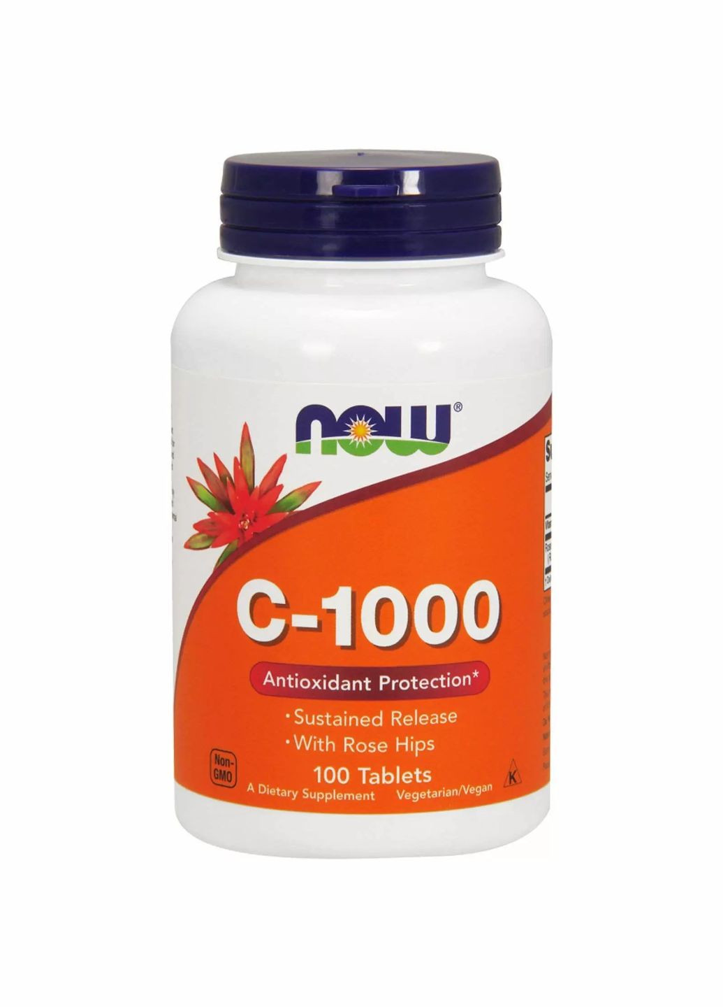 Вітамін С-1000 з Біофлавоноїдами, Vitamin C,, 100 капсул Now Foods (329199928)