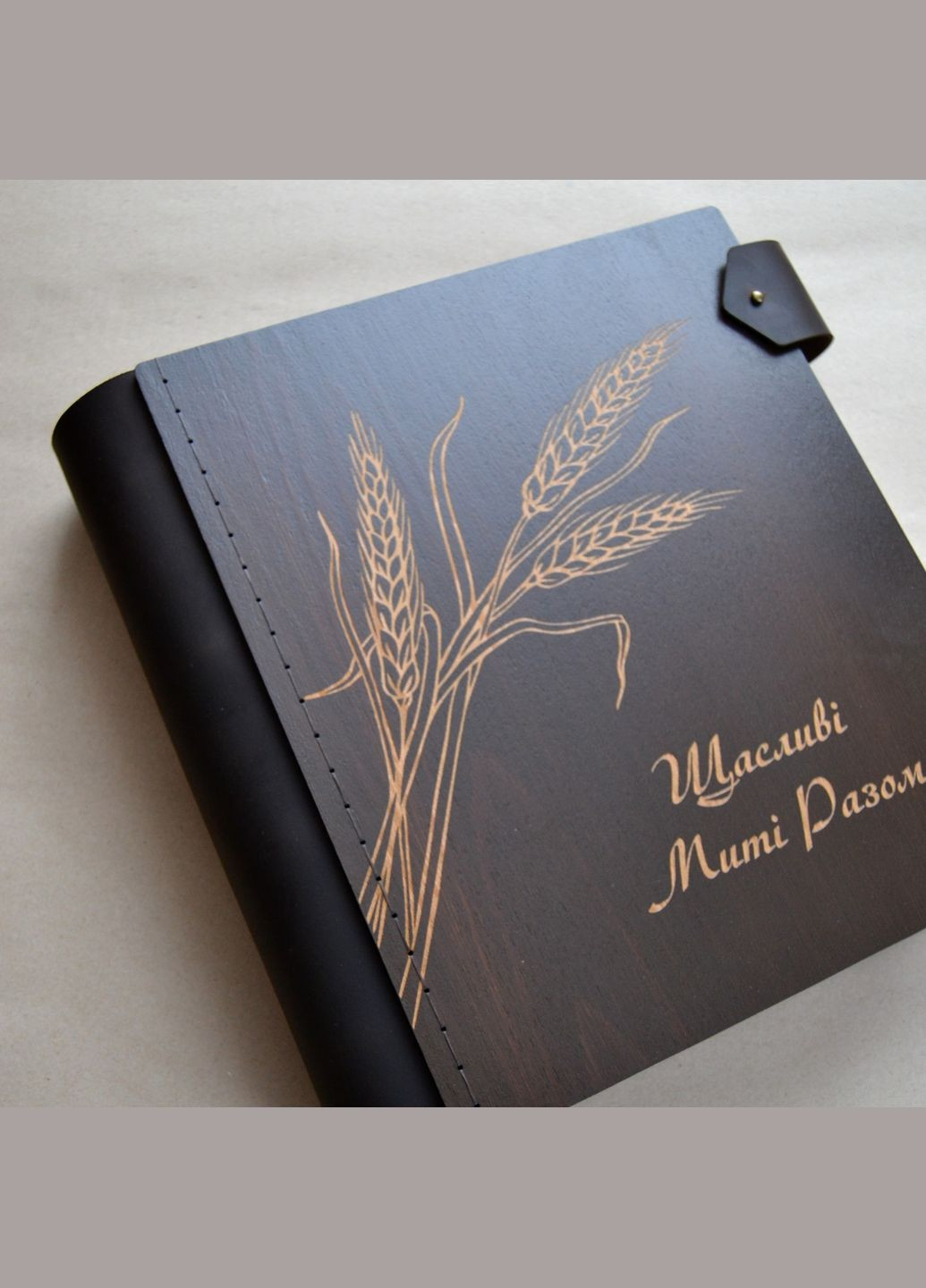 Фотоальбом с дерева на 500 фото ПШЕНИЦА 34х32.5 см FILWOOD No Brand (340112038)