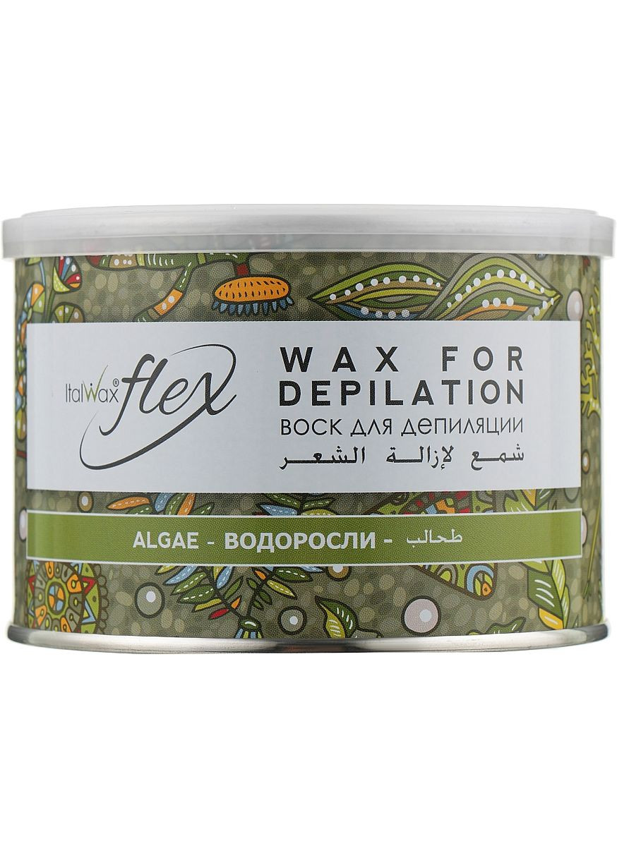 Теплый воск для депиляции в банке "Водоросли" 400ml (979031-56422) ItalWax (365799379)