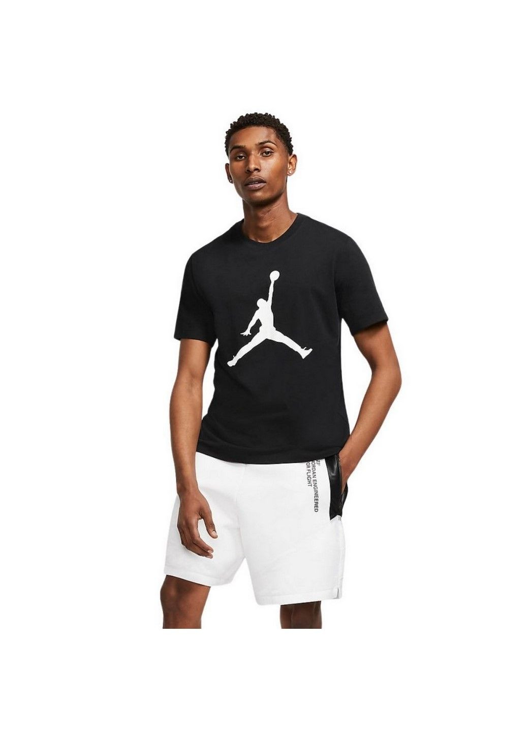 Черная мужская футболка m j jumpman ss crew cj0921-011 Jordan