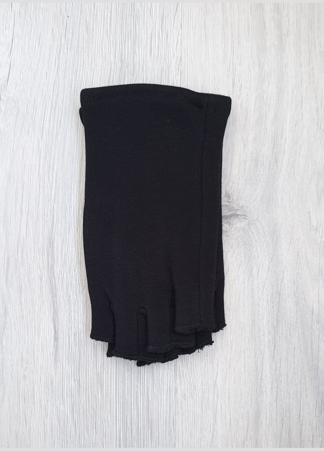 Чоловічі трикотажні рукавиці на флісі без пальців No Brand (301425411)