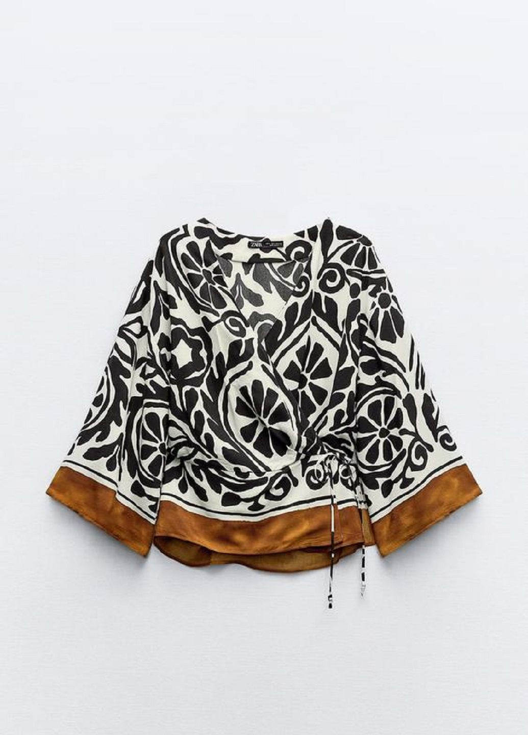 Молочна блузка Zara