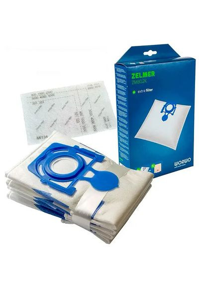 Комлект мішків для миючого пилососу Bosch Zelmer (366430757)