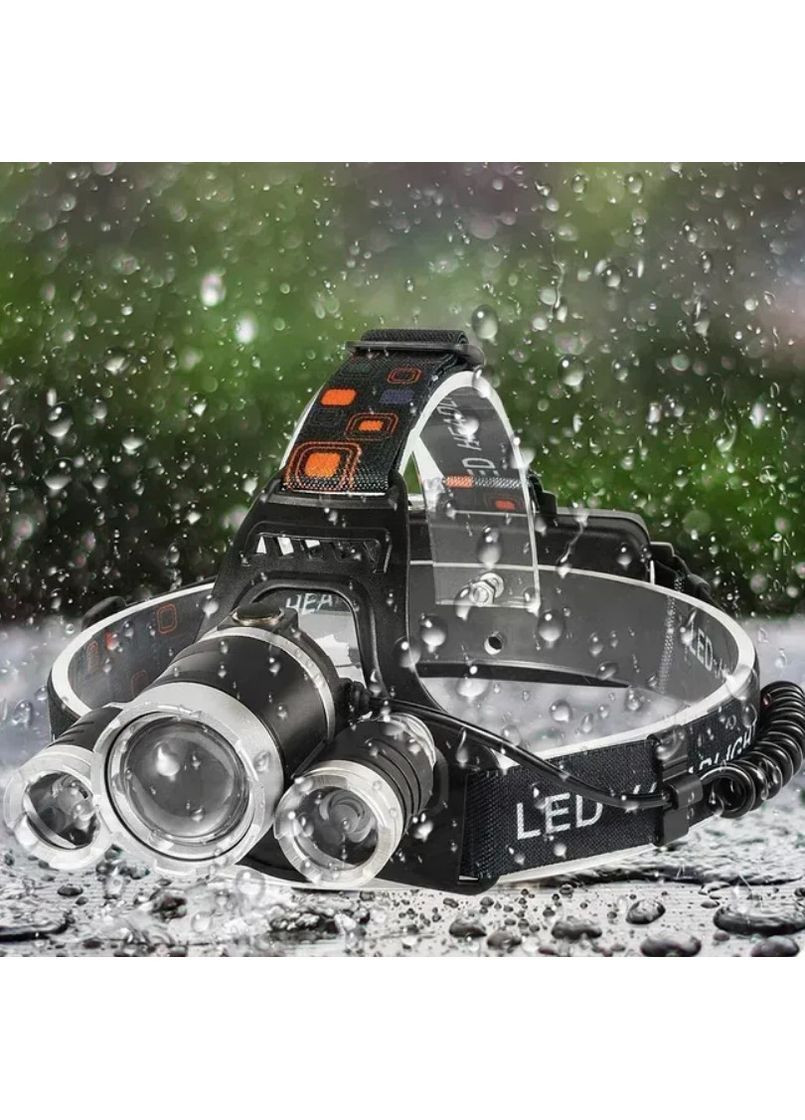 Налобний ліхтар BL-RJ-3000-T6 4 режими Повна комплектація (2104618822) Bailong (370606339)