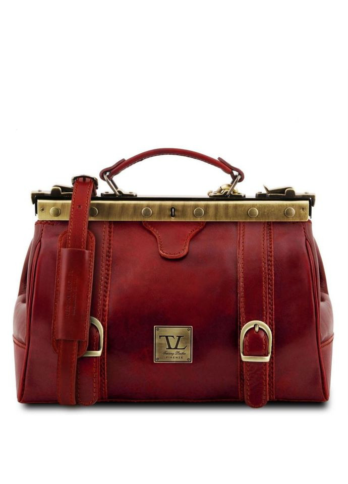 Шкіряна сумка — саквояж Tuscany Leather LISA TL10034 (Червоний) Mona (298684587)