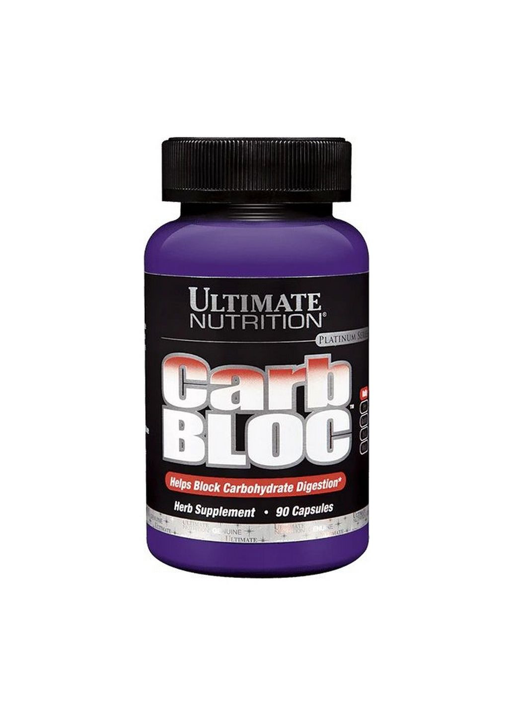Натуральна добавка Ultimate Carb Bloc 500 mg, 90 капсул Ultimate Nutrition (293477709)