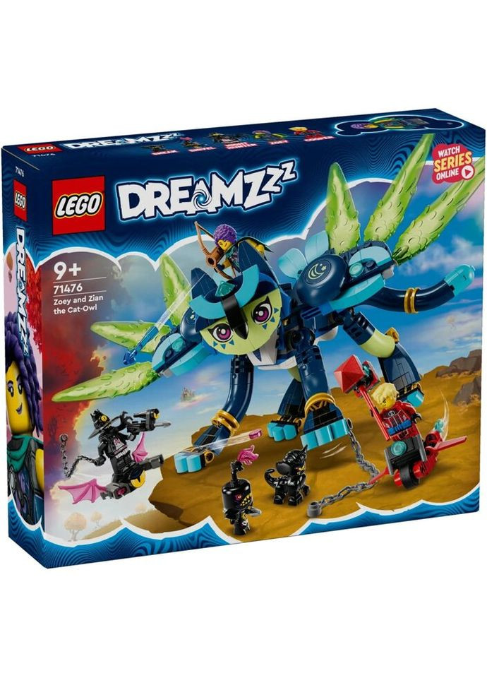 Конструктор DREAMZzzzz Зоуї та котосова Зіан 437 деталей (71476) Lego (281425585)