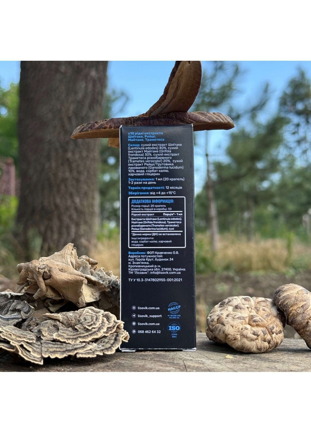 Комплекс рідких екстрактів Gastro для покращення роботи Шкт 30 мл Лісовик (364210640)