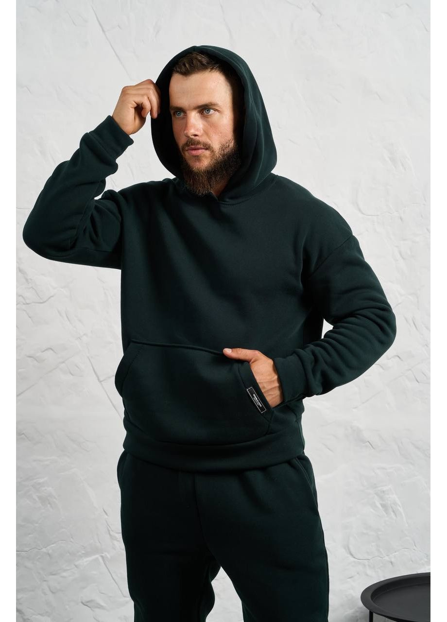 Смарагдовий зимній костюм чоловічий трійка Garna