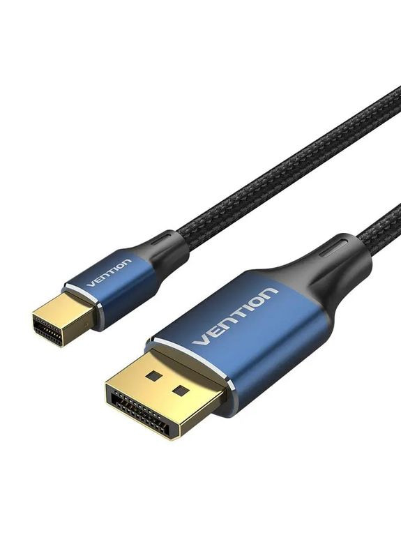 Кабель mini DisplayPort - DisplayPort (M/M), 1.5 м, Black (HCFLG) Vention (370621088)
