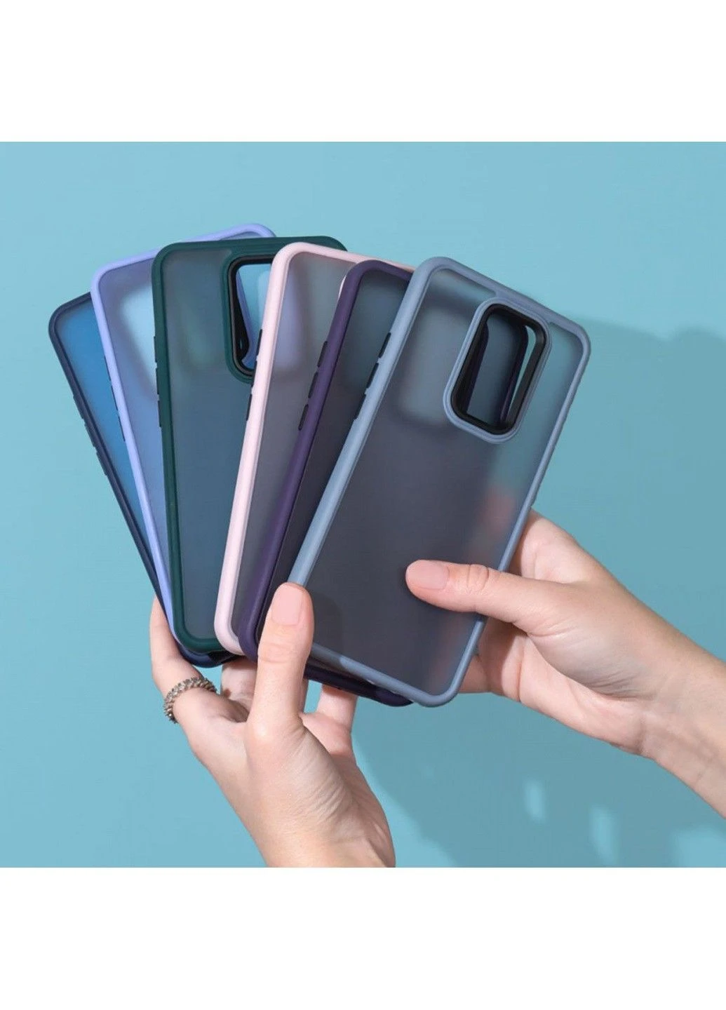 Чохол Matte Color Case для Xiaomi Redmi Note 13 Pro 4G/Poco M6 Pro 4G Wave (383546340)