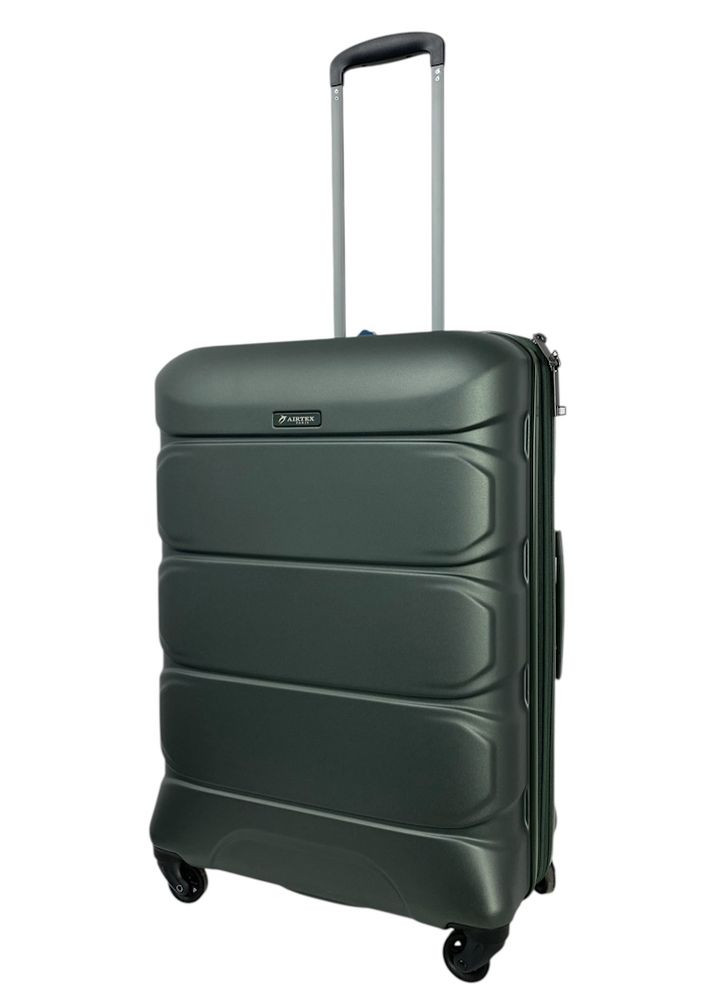 Чемодан средний 748 поликарбонат M Темно-зеленый AIRTEX (364845843)