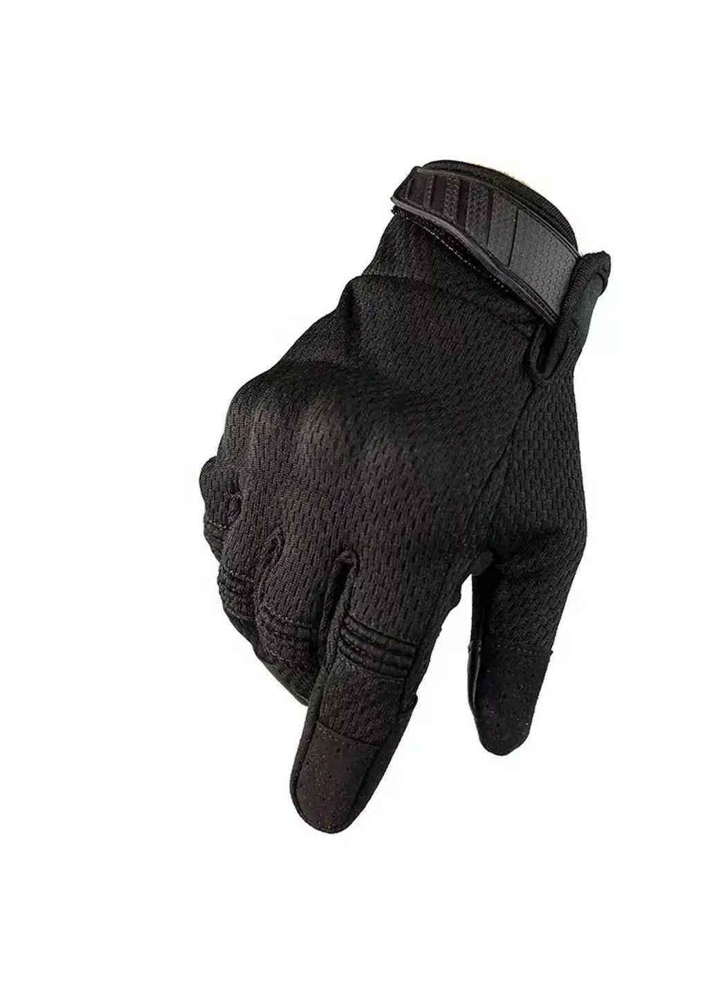 Тактичні рукавички FQ2023 (Чорні) розмір L No Brand (339866229)
