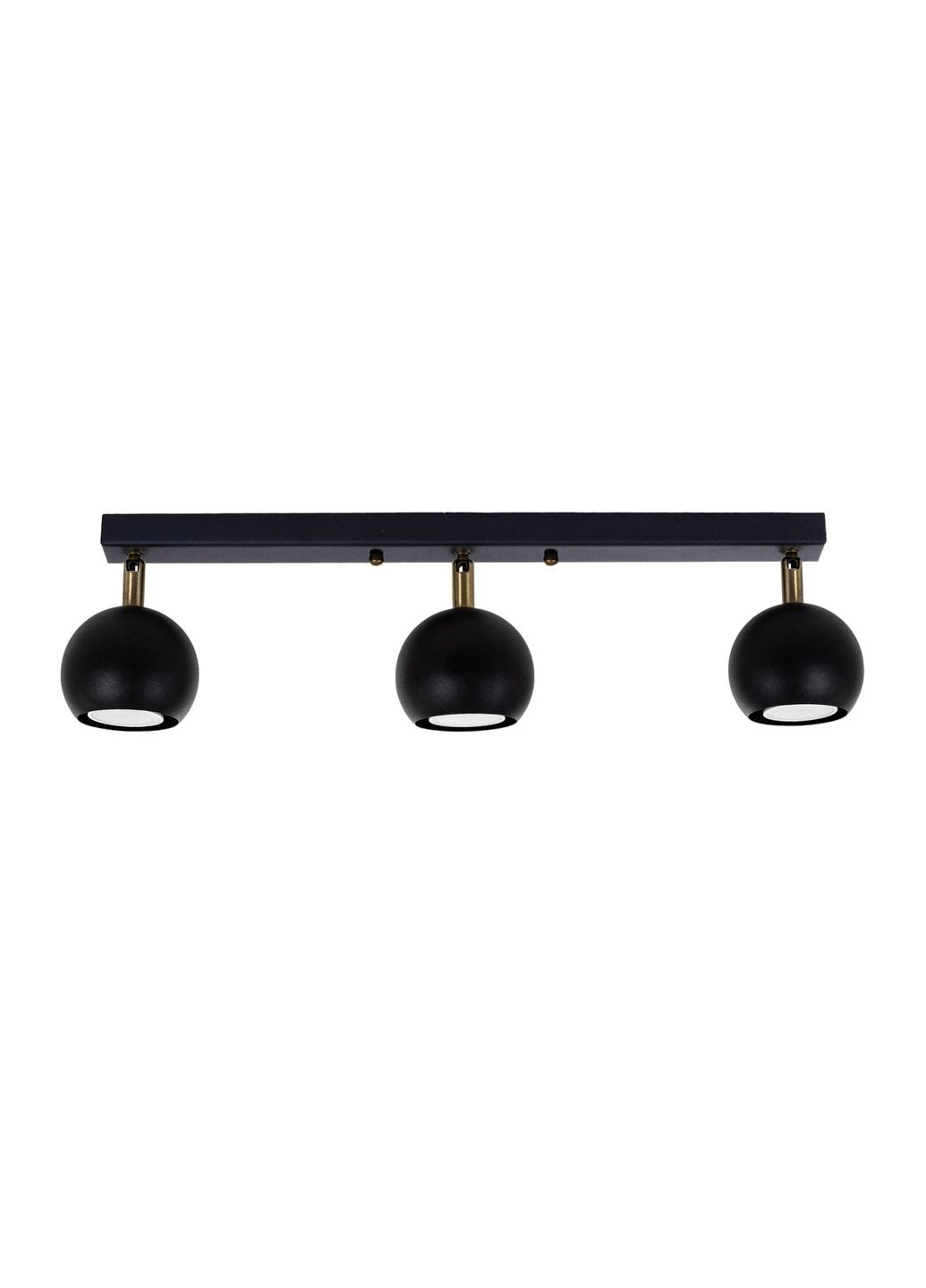 Потолочный светильник (спот) Bowl GU10 L90-3 Black Atmolight (370242560)