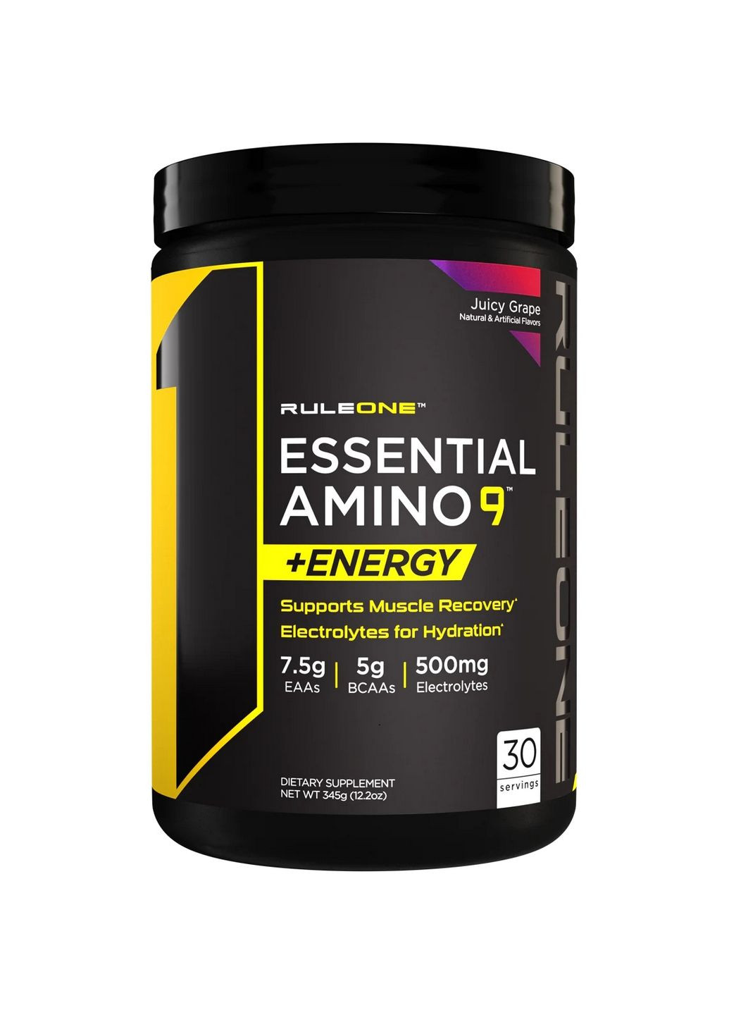 Аминокислота Essential Amino 9 + Energy, 30 порций Виноград (345 грамм) Rule One (293478507)