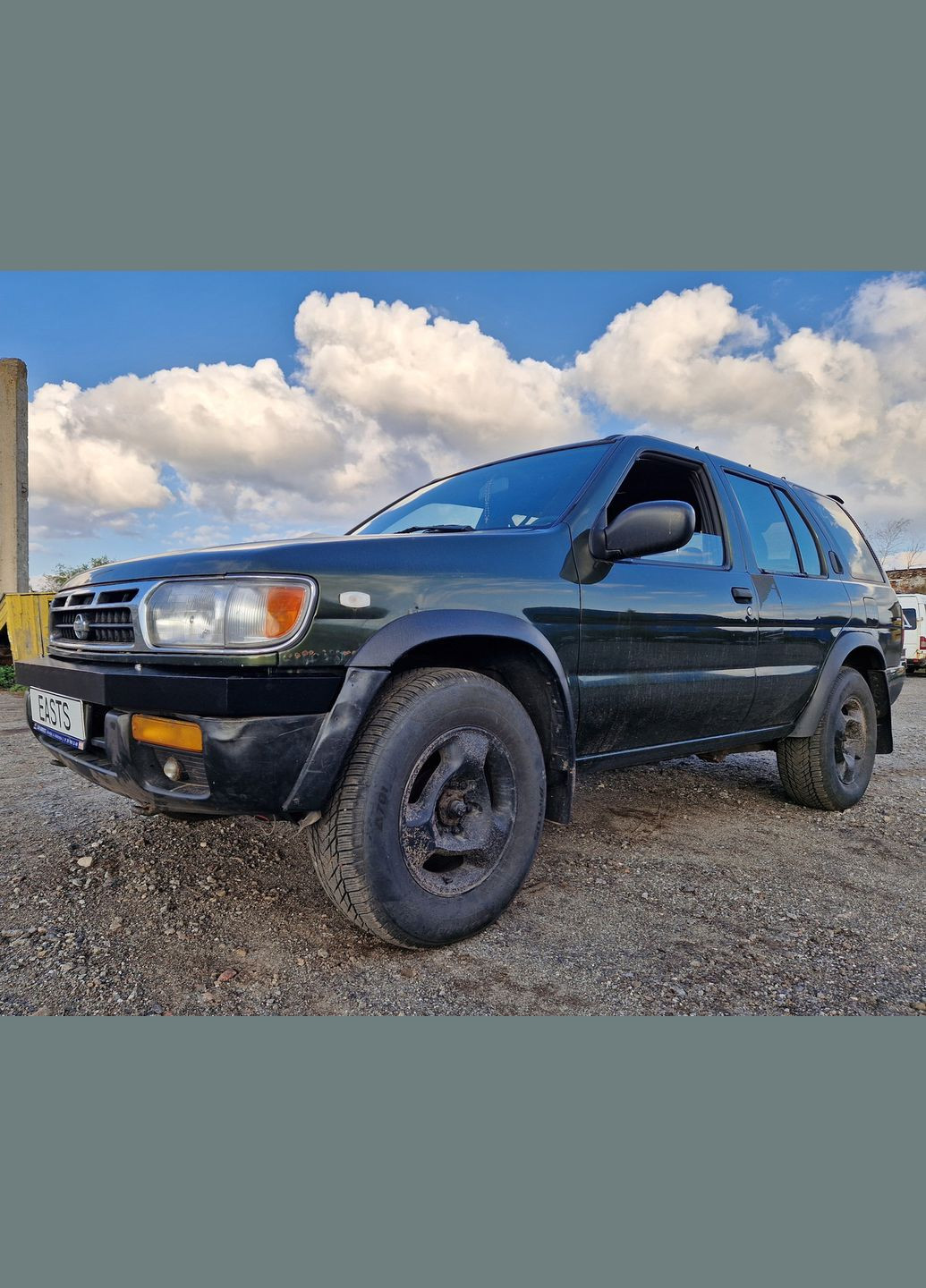 Передний силовой бампер для Pathfinder Nissan (343215919)