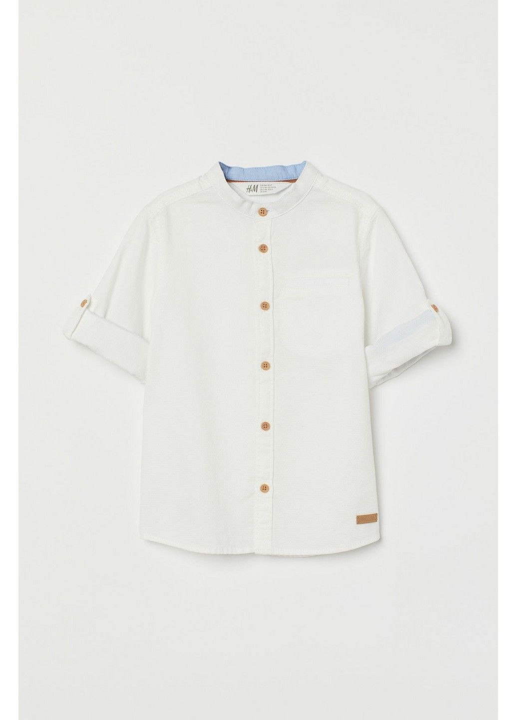 Рубашка з мікро-дефектом H&M (291438362)