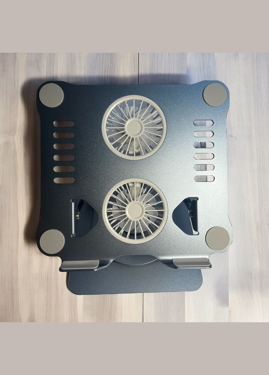 Подставка для ноутбука S65 складная с кулерами, поворотная на 360*, Dr. Gray VHG (361111385)