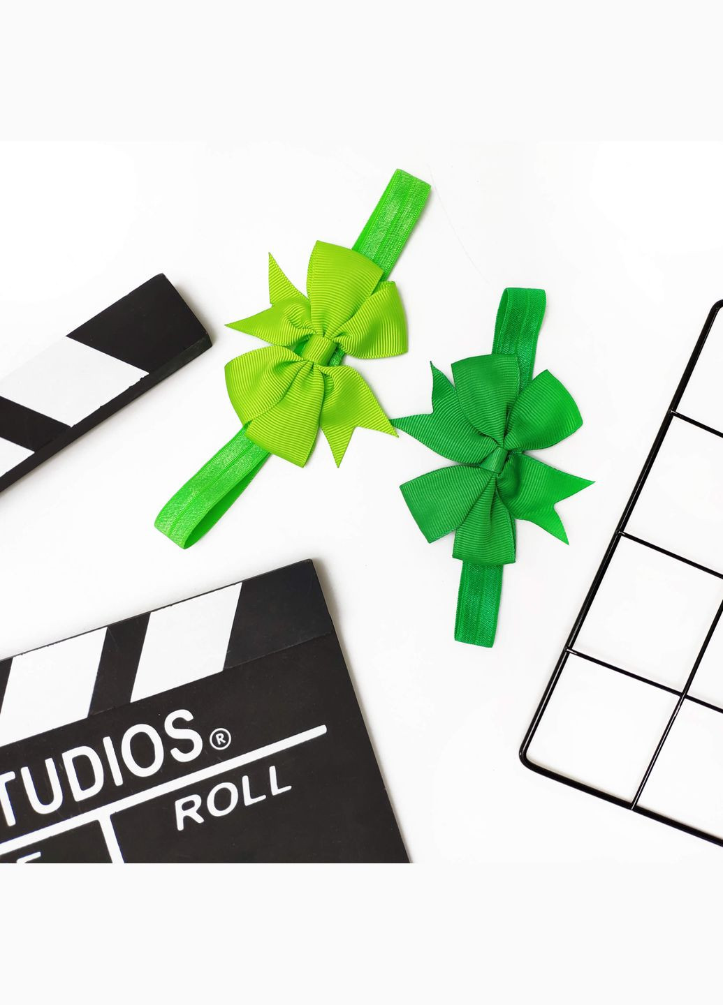 Повязка тонкая с одним бантиком (30-35 см) (О1003) Qoopixie (341321719)