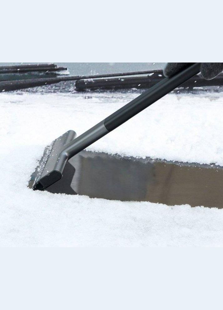 Автомобільний скребок для льоду Quick Clean Car Ice Scraper Black CRQU01 Baseus (276534089)
