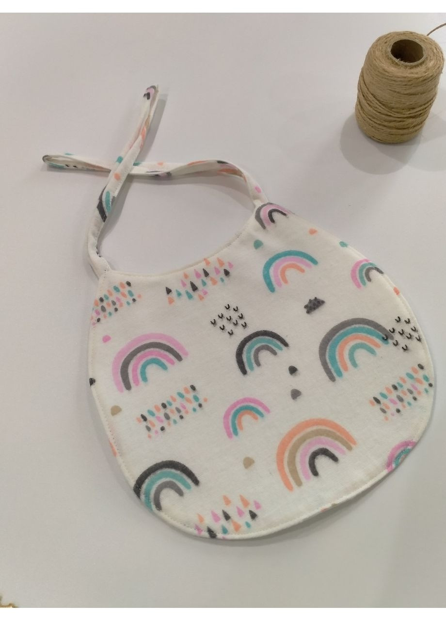 Слюнявчик водонепроницаемый, фланель на трикотажной мембране, размер 19*20 No Brand (370661646)