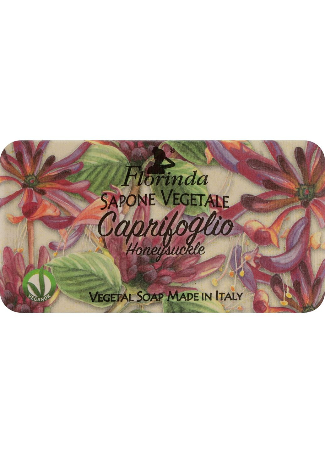 Мило натуральне "Жимолость" Sapone Vegetale Honeysukle 100g (375485-31163782) Florinda (368613962)