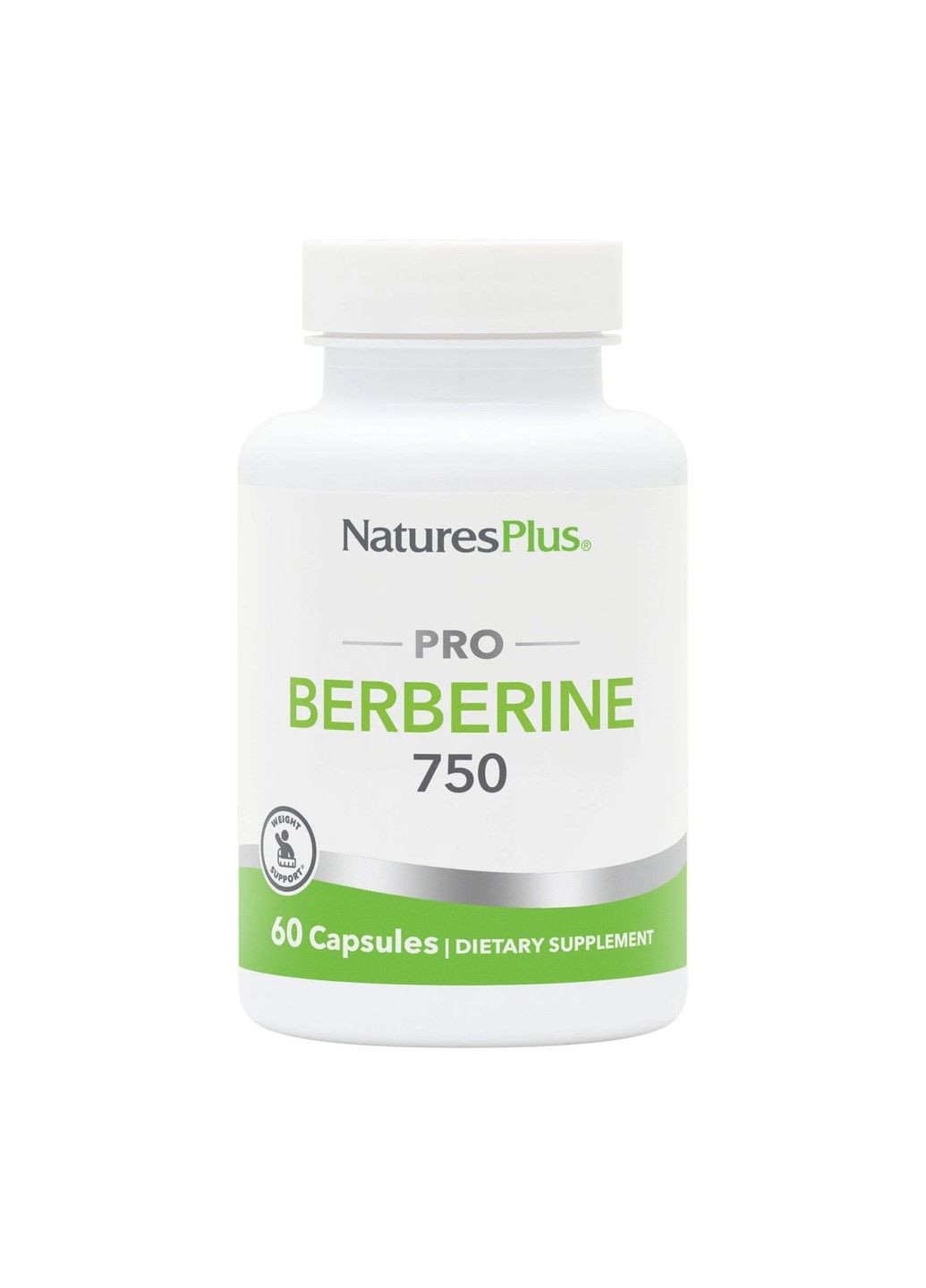 NaturesPlus Берберин 750 мг 60 капсул Nature's Plus (361972032)