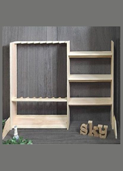 Органайзер для вудок з дерева Бурлин 8 бланже (РИБ-805001) No Brand (328911573)