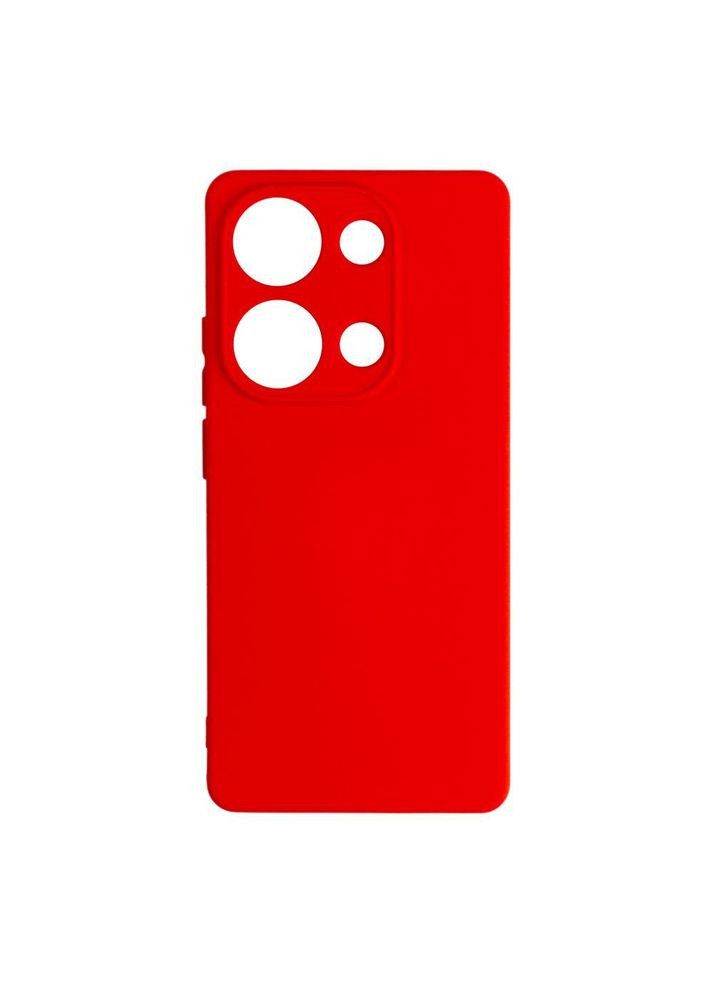 Чехол Silicone Cover Full Camera для Xiaomi Poco M6 Pro 4G Red No Brand (316675505)