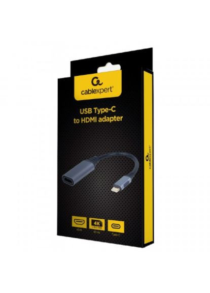 Перехідник USBC to HDMI, 4К 60Hz (A-USB3C-HDMI-01) Cablexpert usb-c to hdmi, 4к 60hz (268147067)