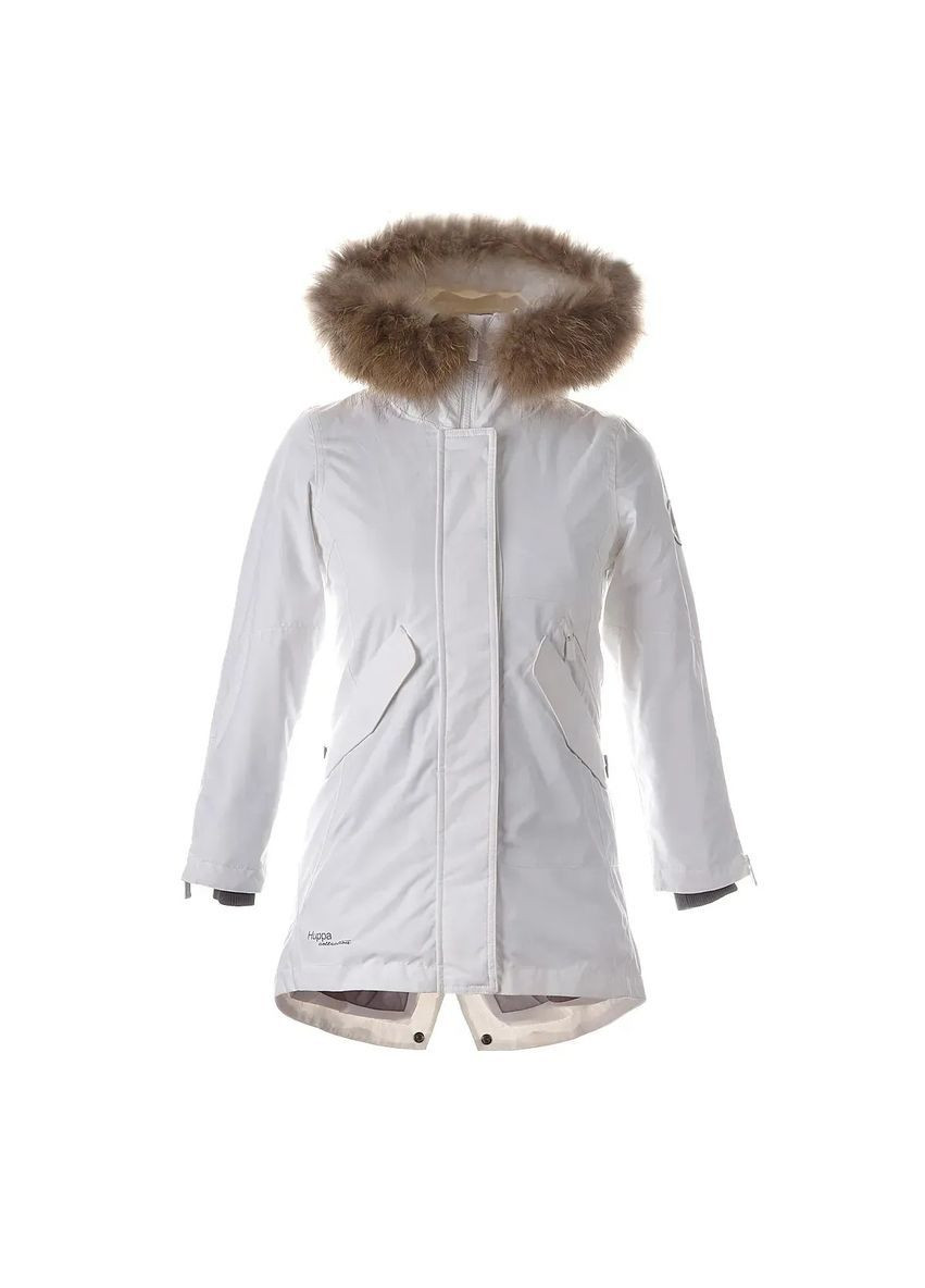 Белая пальто зимнее vivian 1, р.158, белый () Huppa 12490120-00020-158