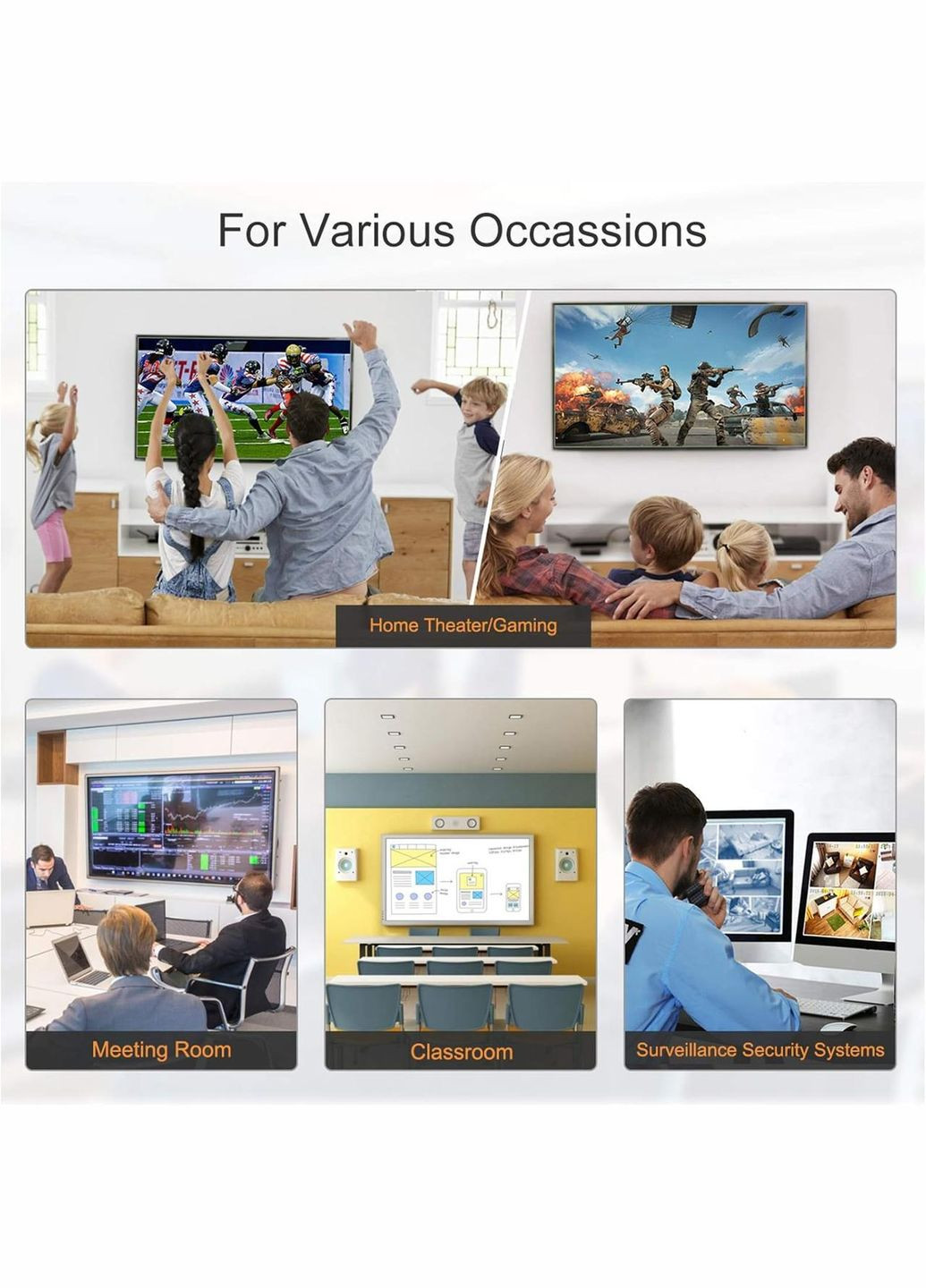 HDMI перемикач TESmart 4x1, 4K 60Hz, UHD, оптичний аудіовихід, пульт ДУ, підтримка HDR, Dolby Vision, червоний No Brand (338193291)