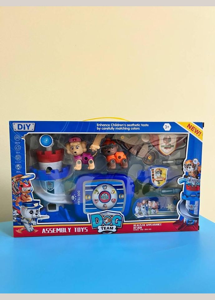 Игровой набор "Щенячий патруль" База Bambi 627-19-3 фигурки с аксессуарами No Brand (339777678)