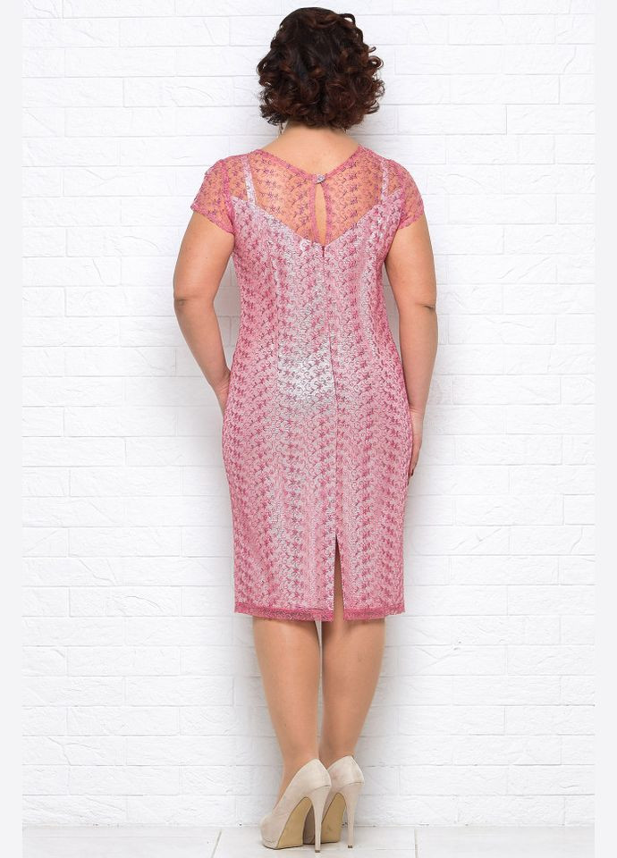 Рожева плаття 14248-2 Alenka Plus