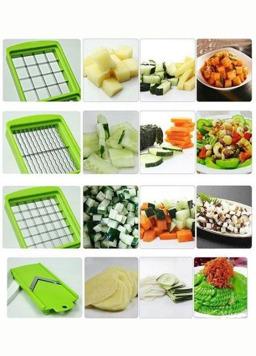 Універсальна ручна тертка овочерізка Plus Найсер Дайсер Плюс Nicer Dicer (306716780)