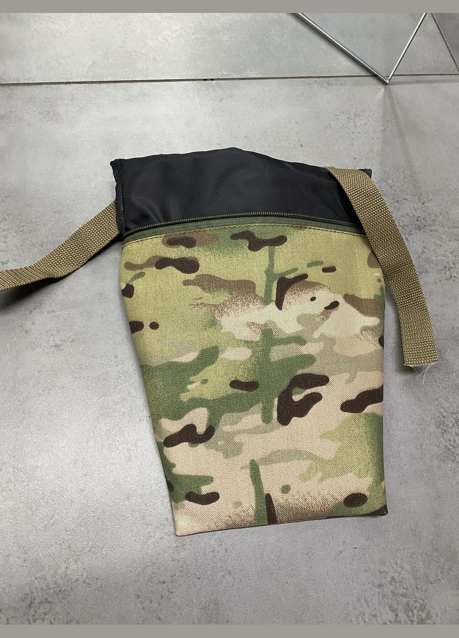 Итог с баллистическим пакетом 1 класса, фартук напашник для плитоноски, размер, Мультикам, Cordura 1000D Добронь (362601246)