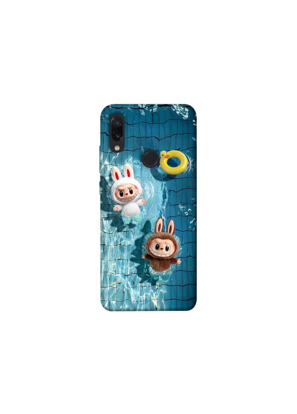 Чохол на Xiaomi Redmi Note 7 / Note 7 Pro / Note 7s Labubu in the pool Frontalka (354186938)