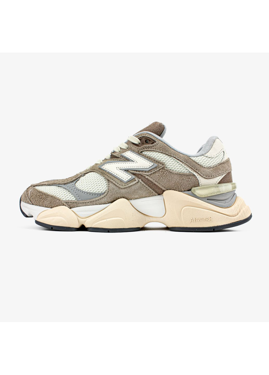 Бежевые демисезонные кроссовки мужские и женские new balance 9060 beige | нью беланс 9060 бежевые No Brand