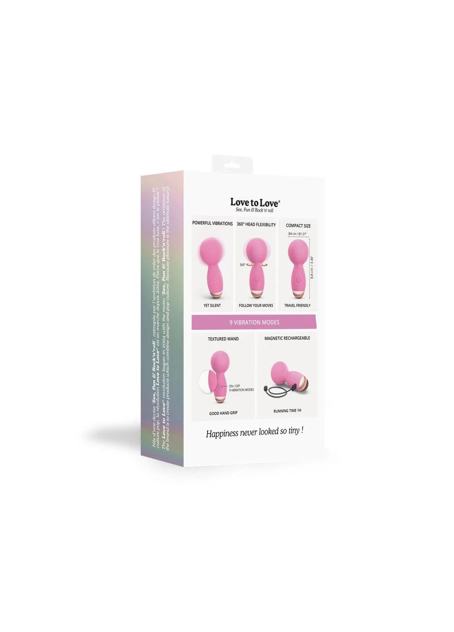 Мини-вибромассажер Love To Love Itsy Bitsy – Pink Passion No Brand (303886394)