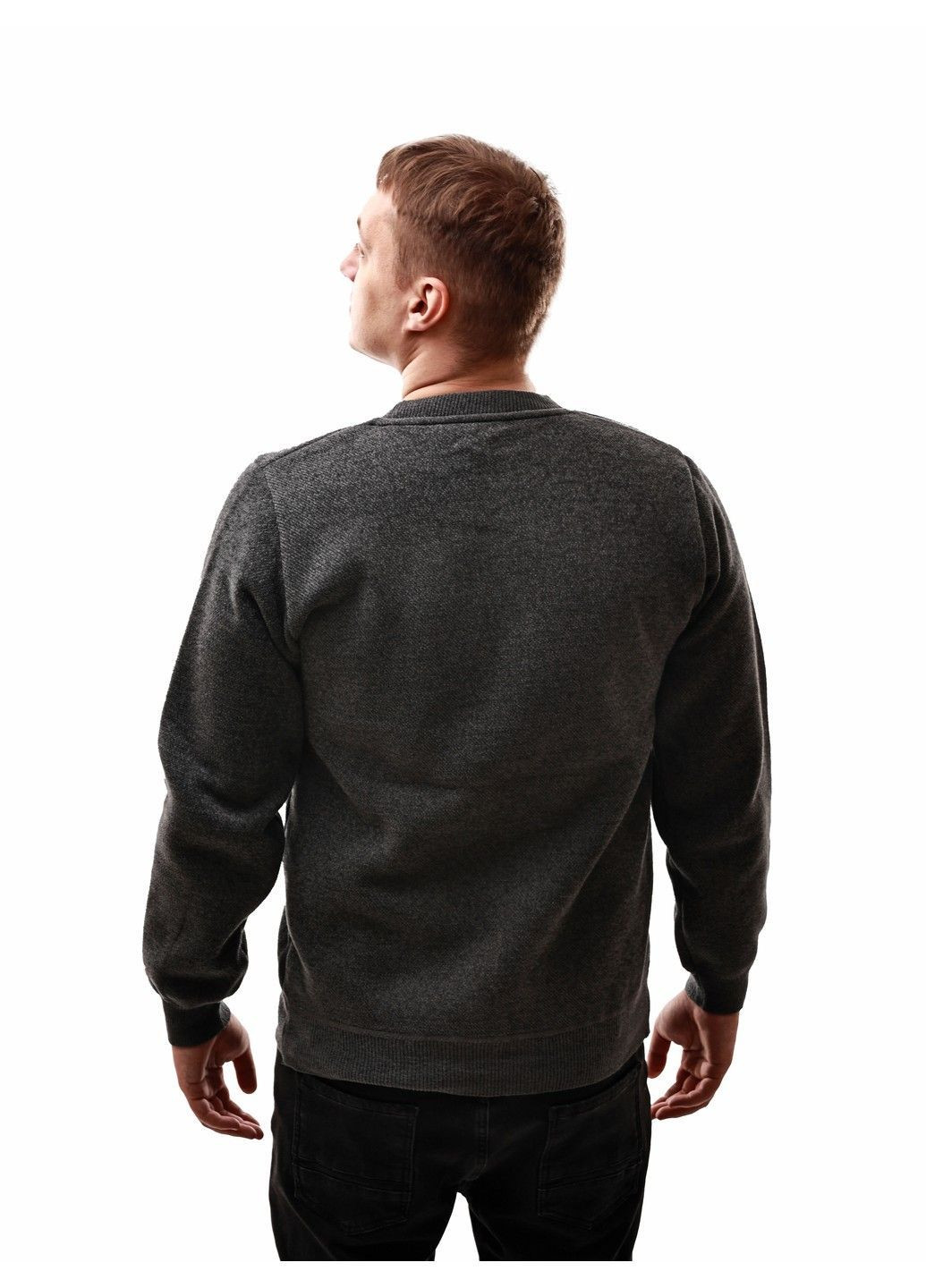 Сірий светр чоловічий No Brand