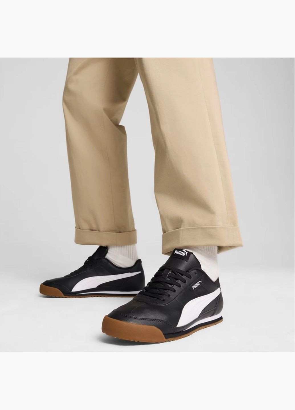 Черные кроссовки мужские turino ii sneakers black 397452-01 Puma