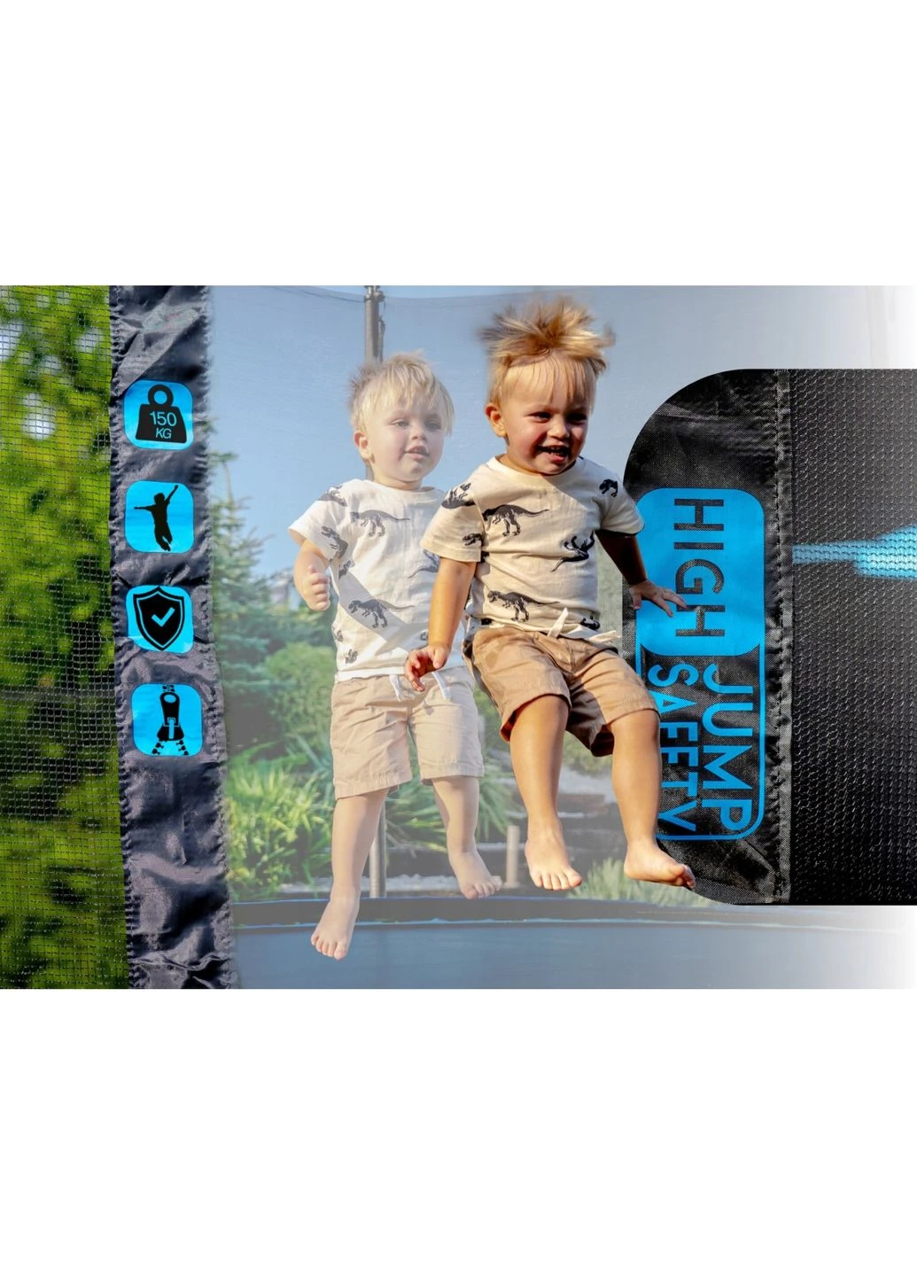 Батут із внутрішньою сіткою Inside Ultra 14FT 435 см Black/Blue Thunder INSIDE-ULTRA-14FT-BLUE (380867196)
