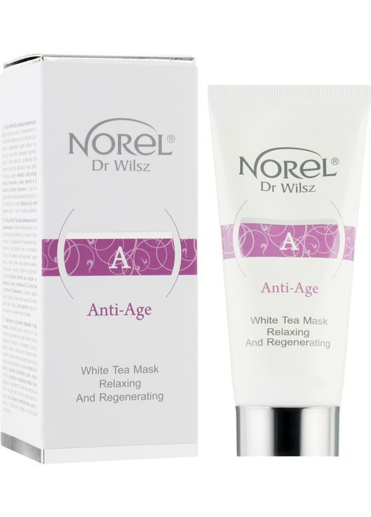 Кремова маска для зрілої комбінованої шкіри з білим чаєм Anti-Age White Tea Mask 100ml (168271-9588) Norel (368667382)