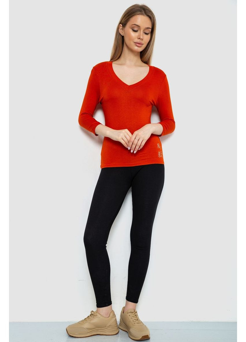 Женский лонгслив укороченный с рукавом 3/4,, 186R508 Ager - (315133319)